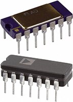 Abbildung: Thermoelement-Instrumentenverstärker AD594/AD595 von Analog Devices