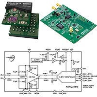 Analog Devices ADAQ23875 模数转换器的图片