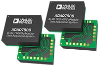 Analog Devices' ADAQ7980/ADAQ7988 16-bit Analog to Digital Converters Image of Analog Devices' ADAQ7980/ADAQ7988 16-bit Analog to Digital Converters
