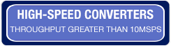 High Speed Converters Button