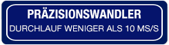 Präzisionswandler Button