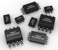 Image of Atmel's AT24MAC and AT24CS EEPROM Devices