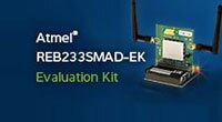 Image of Atmel's AT86RF233 2.4 GHz Transceiver