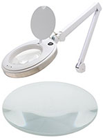 Image of Aven Tools' ProVue Solas Magnifying Lamps with Interchangeable Lenses