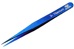Image of Aven Tools Titanium Blue Tweezers