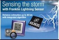 ScioSense 的 AS3935 富蘭克林閃電感測器圖片
