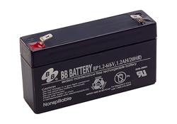 Immagine della batteria ricaricabile al piombo regolata a valvola di BB Battery