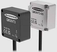 Image of Banner Engineering QM30VT3 3-Axis Vibration Sensor