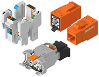 Belden REVConnect RJ45 连接器图片