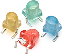 Image of Broadcom's 3-Leads Surface Mount SMT Lamps