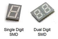 Image of Broadcom Surface-Mount 7 Segment Displays - Single and Dual Digit