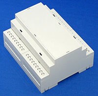 Image of Bud Industries' DMB Series DIN Rail Mount Multi-Board Boxes