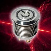 Image des interrupteurs antivandalisme 16 mm de C&K