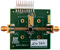 Image of CML Micro’s CMX90A004 MMIC PA and EV90A004 Evaluation Board for CMX90A004