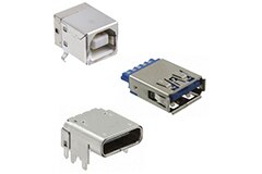 Image of CnC Tech Premium USB Connectors with High Gold-Plated Contacts