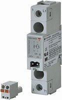 Abbildung: Einphasen-Halbleiterrelais der Serie RGS1 von Carlo Gavazzi