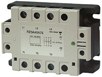 Carlo Gavazzi 的 RZ3A 系列三相固態繼電器的圖片