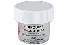 Image of Chip Quik Small Diameter Solder Spheres
