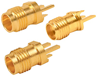 Image of Cinch Connectivity Solutions’ Johnson™ High-Frequency Self-Fixture Coax Connectors