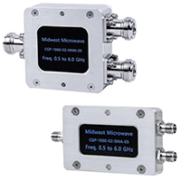 「Cinch Connectivity SolutionsのMidwestマイクロ波商用グレード電力分配器」の画像