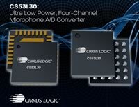 Image des convertisseurs A/N CS53L30 de Cirrus Logic