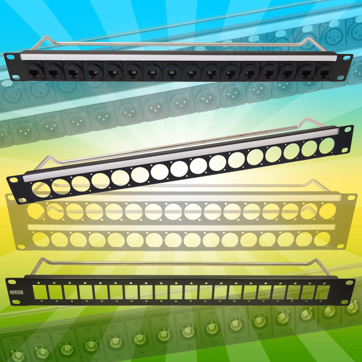 1U and 2U Rack Panels - Cliff Electronics | DigiKey