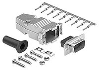 CompuCable 高效 D-Sub 压接式连接器套件图片