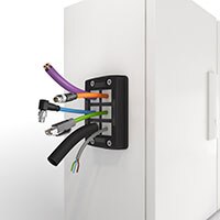 Image of Conta-Clip's KDS Click Cable Entry System
