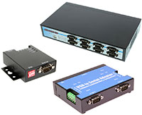 Abbildung: RS-422-Seriell/USB-Adapter und -Hubs von Coolgear