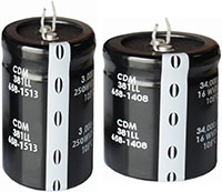 Image of Cornell Dubilier Knowles' 381LL-383LL Series Capacitors
