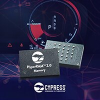 Infineon HyperRAM™ 2.0 自動重新整理 DRAM