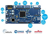 Image of Infineon Nebula™ IoT Reference Design Board