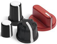 Image of Davies Molding's Two-Shot Soft Touch Knobs