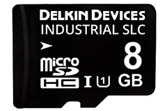 Image of Delkin Devices' Industrial SLC microSD/SD Cards