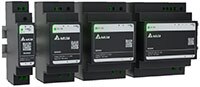 Image of Delta's Chrome II Series Industrial DIN Rail Power Supply