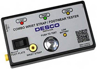 Image of Desco's Wrist Strap and Footwear Combo Tester