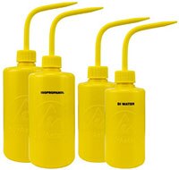 Image of Desco’s Yellow ESD Wash Bottles