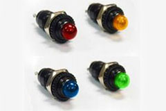 249 Series LED Panel-Mount Indicators - Dialight