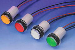 557 Series LED Panel-Mount Indicators - Dialight