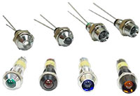 Image of Dialight's 670 Series LED Panel-Mount Indicators