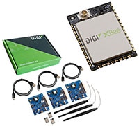 Digi 的 XBee XR Micro 900 MHz DigiMesh 模块和套件图片