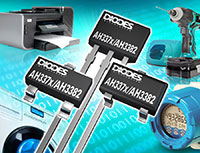 Image of Diodes' AH337 and AH3382 High Voltage Hall Effect Unipolar