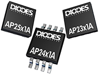 Image of Diodes Incorporated's AP23x1A/24x1A/25x1A USB Switches