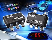 Diodes 的 AP7315Q/AP7343Q 車用 LDO 圖片