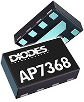 Bild der rauscharmen LDO-Regler der Serie AP7368 von Diodes