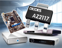 Diode 的 AZ2117 低压差线性稳压器图片