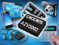 Image of Diodes' AZV5002 Audio Jack Detector