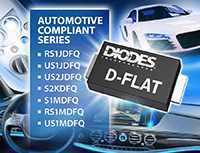 Image of Diodes' Automotive Compliant D-FLAT Series