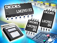 Image of Diodes' LM290x Amplifiers and Comparators