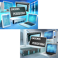 Image of Diodes PI3EQX1064/PI3EQX2064 Advanced USB 3.2 Gen 2/2x2 ReDrivers™